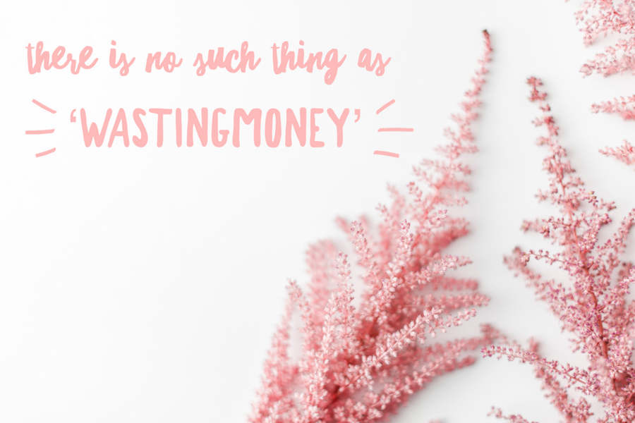 There is no such thing as Wasting Money