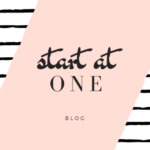 Start At 1 Blog
